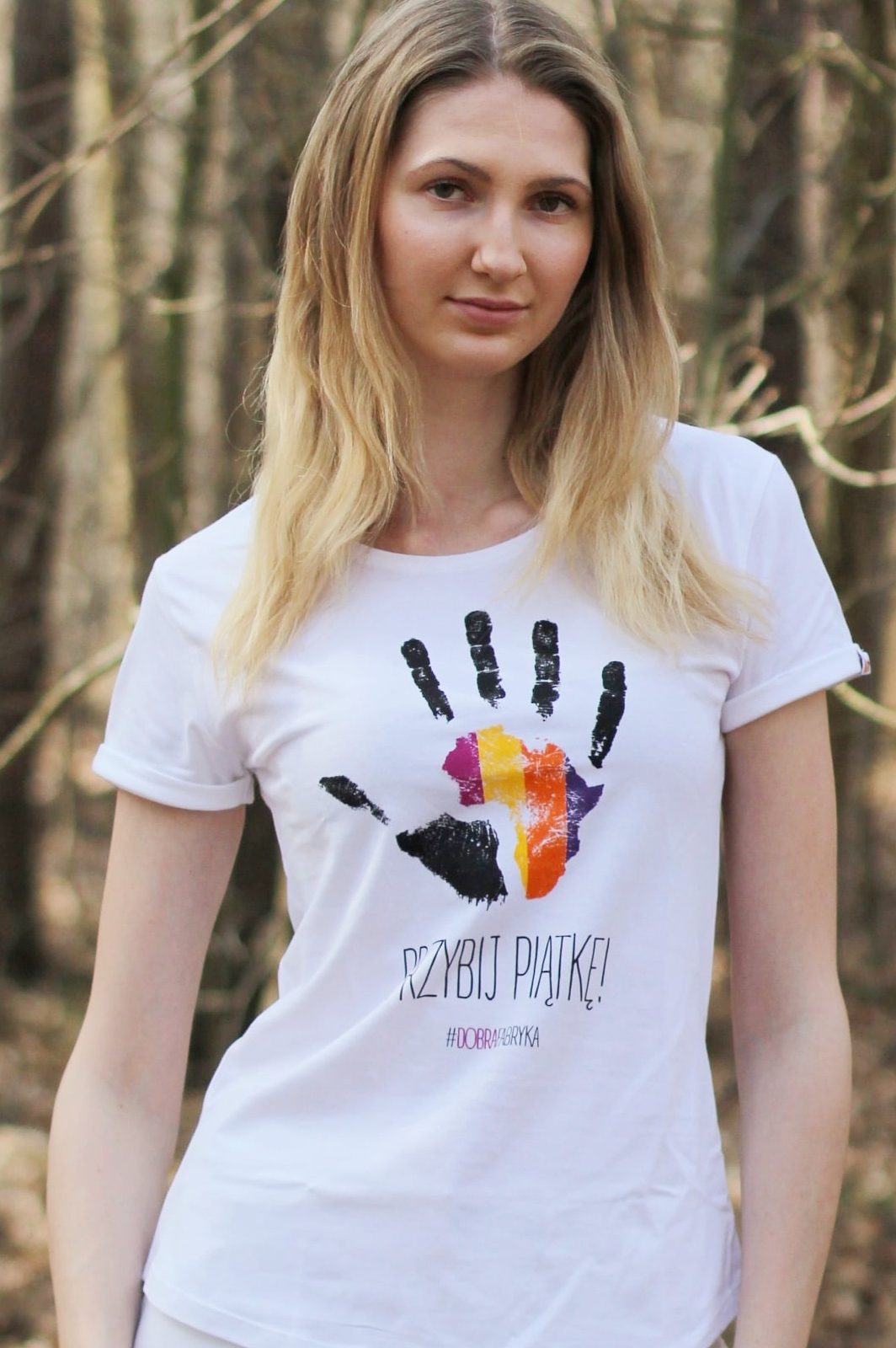 Damska koszulka Przybij Piątkę! | OSTATNIA SZTUKA!