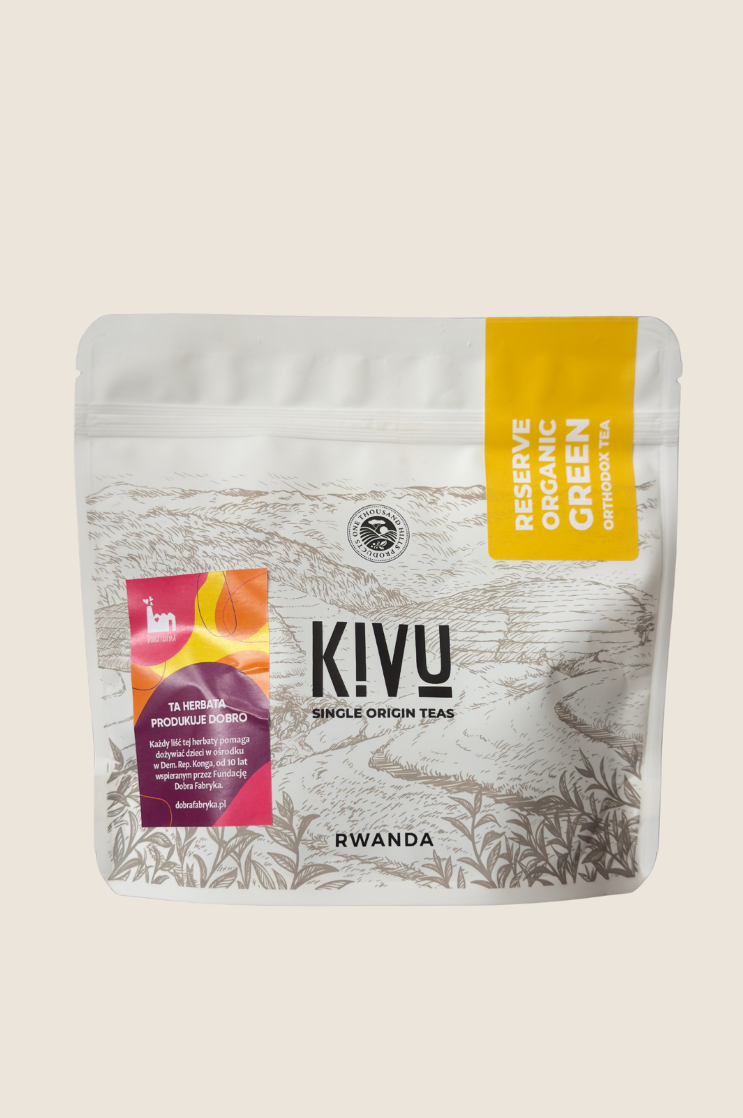 Herbata zielona z Rwandy Orthodox