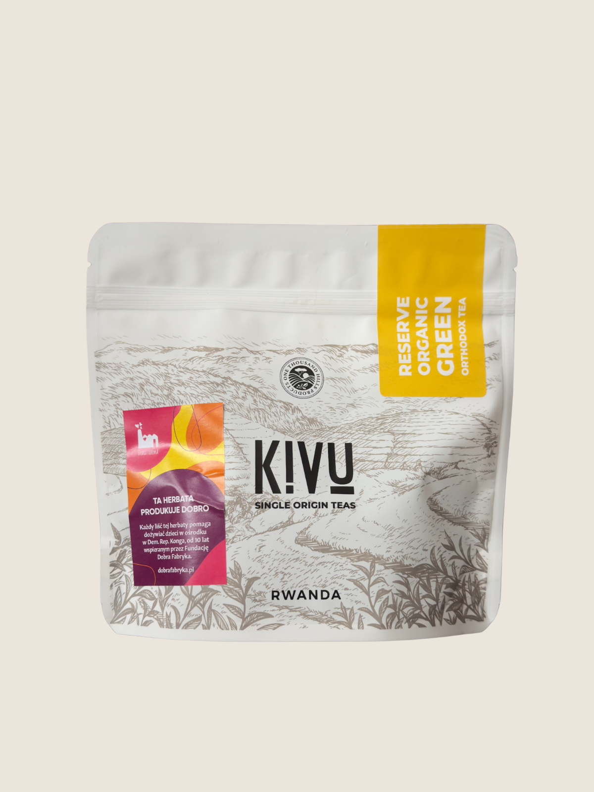 Herbata zielona z Rwandy Orthodox