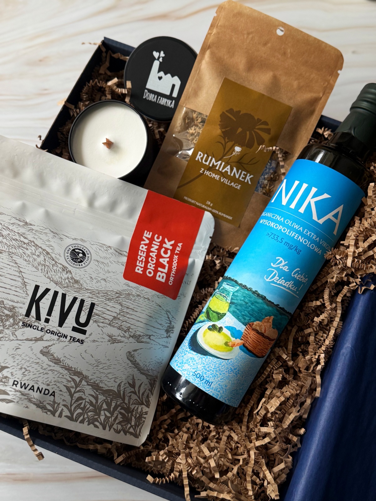 Personalizowany prezent z okazji Dnia Babci i Dziadka | Oliwa wysokopolifenolowa NIKA