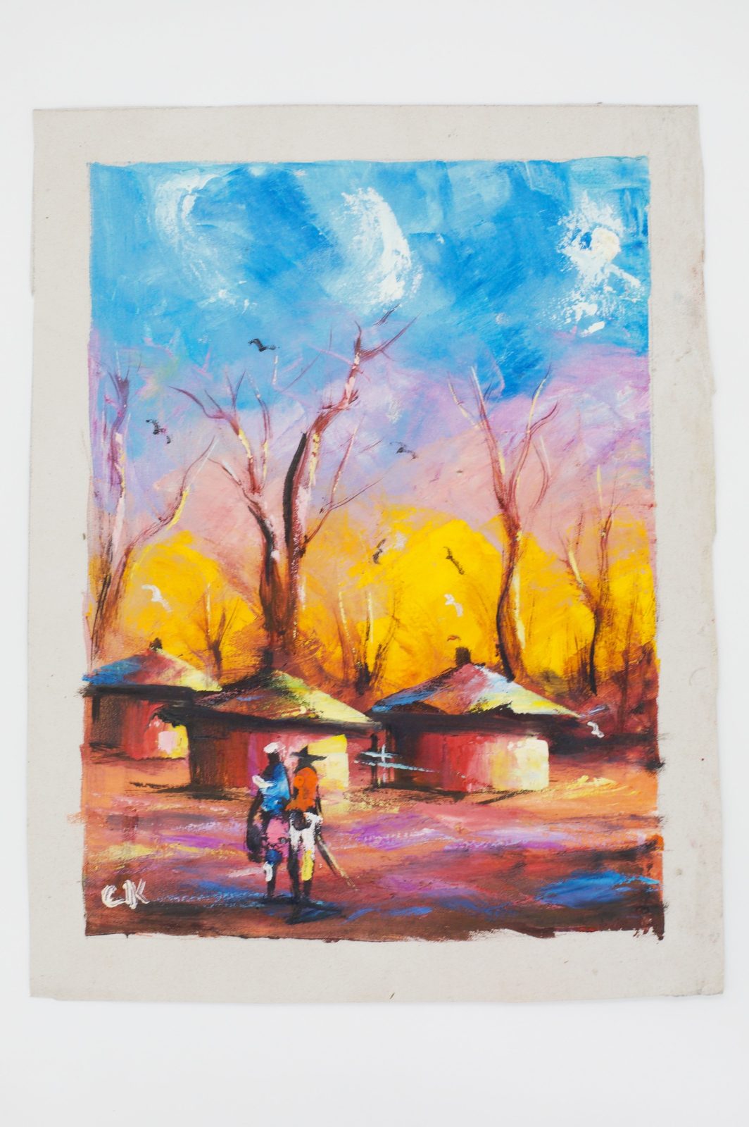 Pejzaż LUMI – obraz zambijskiego artysty