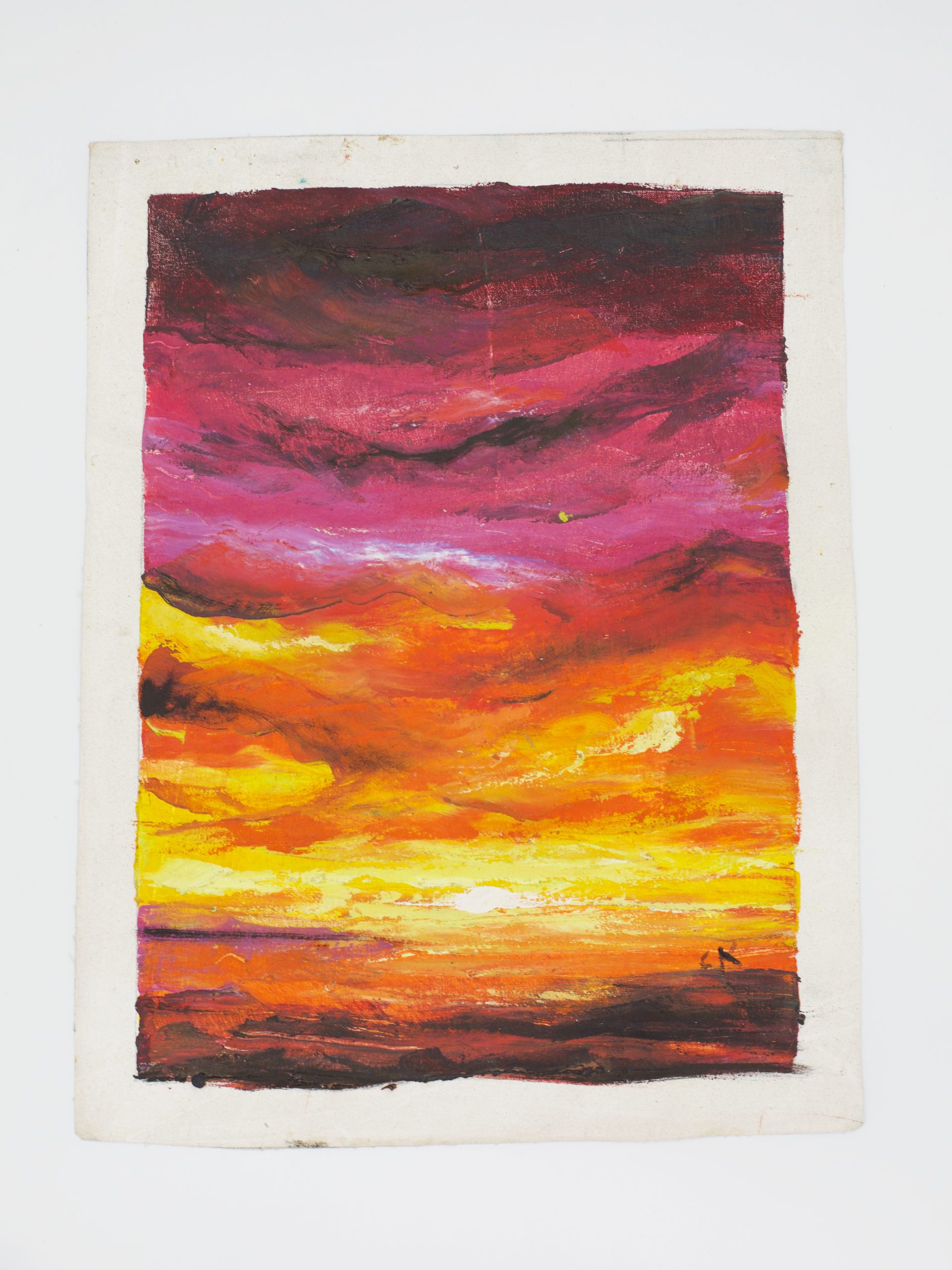 Zachód JUA – obraz zambijskiego artysty