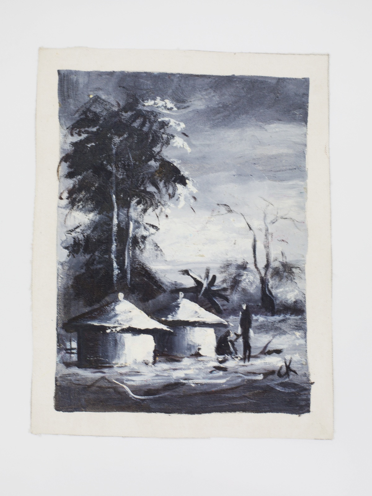 Wioska KALI – obraz zambijskiego artysty