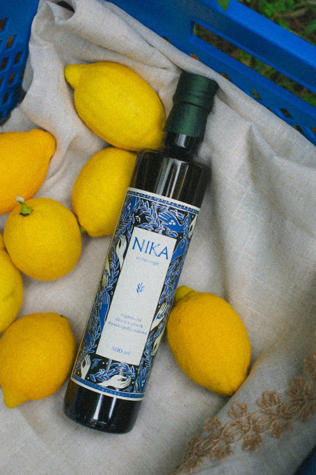 NOWY ZBIÓR | OLIWA NIKA | ORGANICZNA, WYSOKOPOLIFENOLOWA | 500ml | Do finiszu